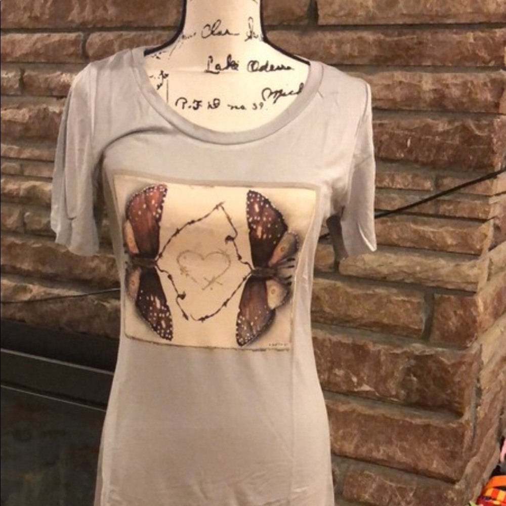 Mischa Barton Cherub Moth T-Shirt (Medium)